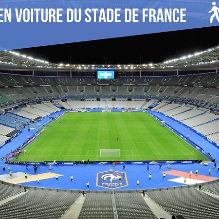 Le Nid Douillet Appartement Confortable A 5 Min Du Stade De France Et Proche De L'Aeroport Cdg Saint-Denis  Bagian luar foto