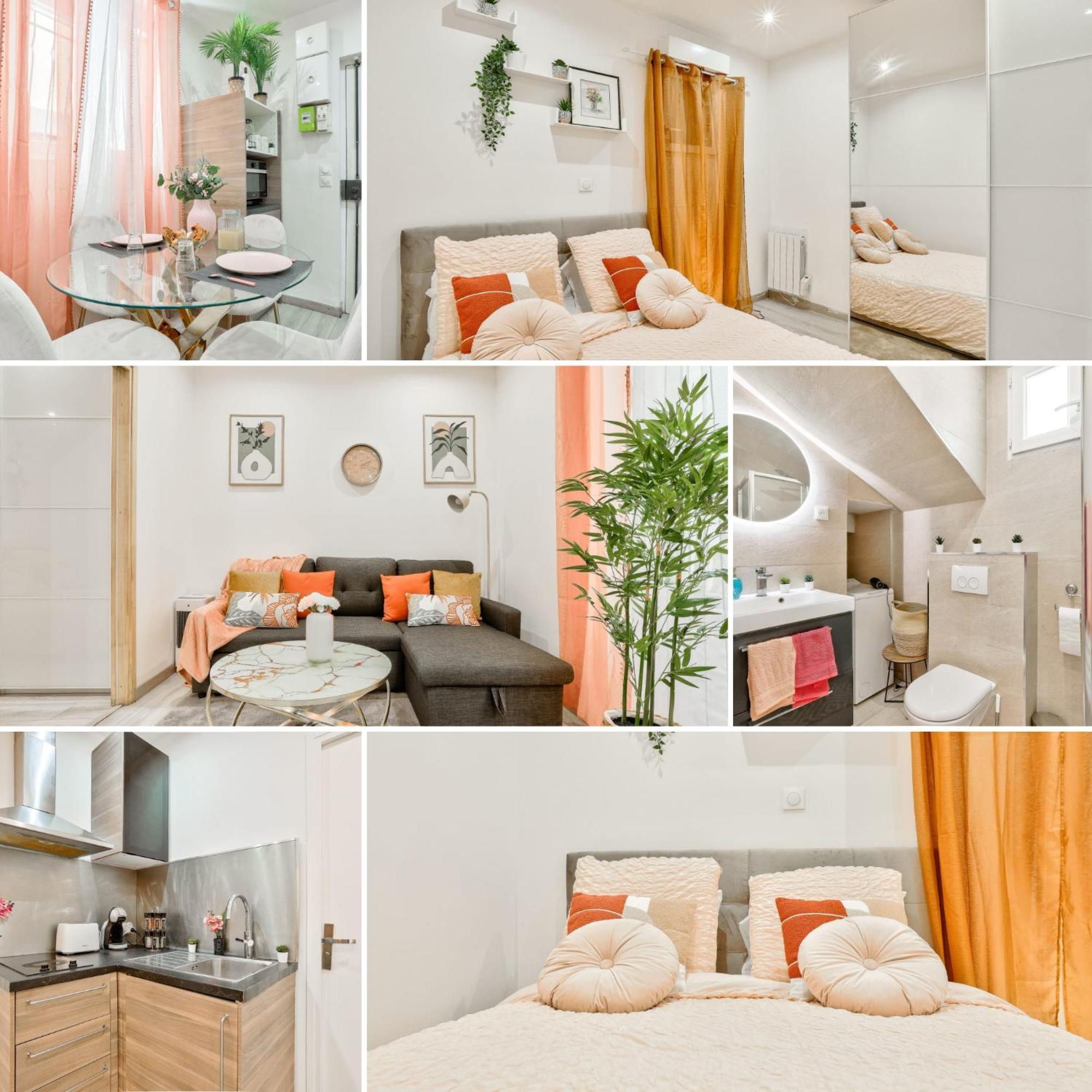 Le Nid Douillet Appartement Confortable A 5 Min Du Stade De France Et Proche De L'Aeroport Cdg Saint-Denis  Bagian luar foto