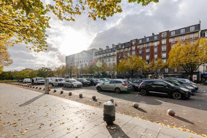 Le Nid Douillet Appartement Confortable A 5 Min Du Stade De France Et Proche De L'Aeroport Cdg Saint-Denis  Bagian luar foto